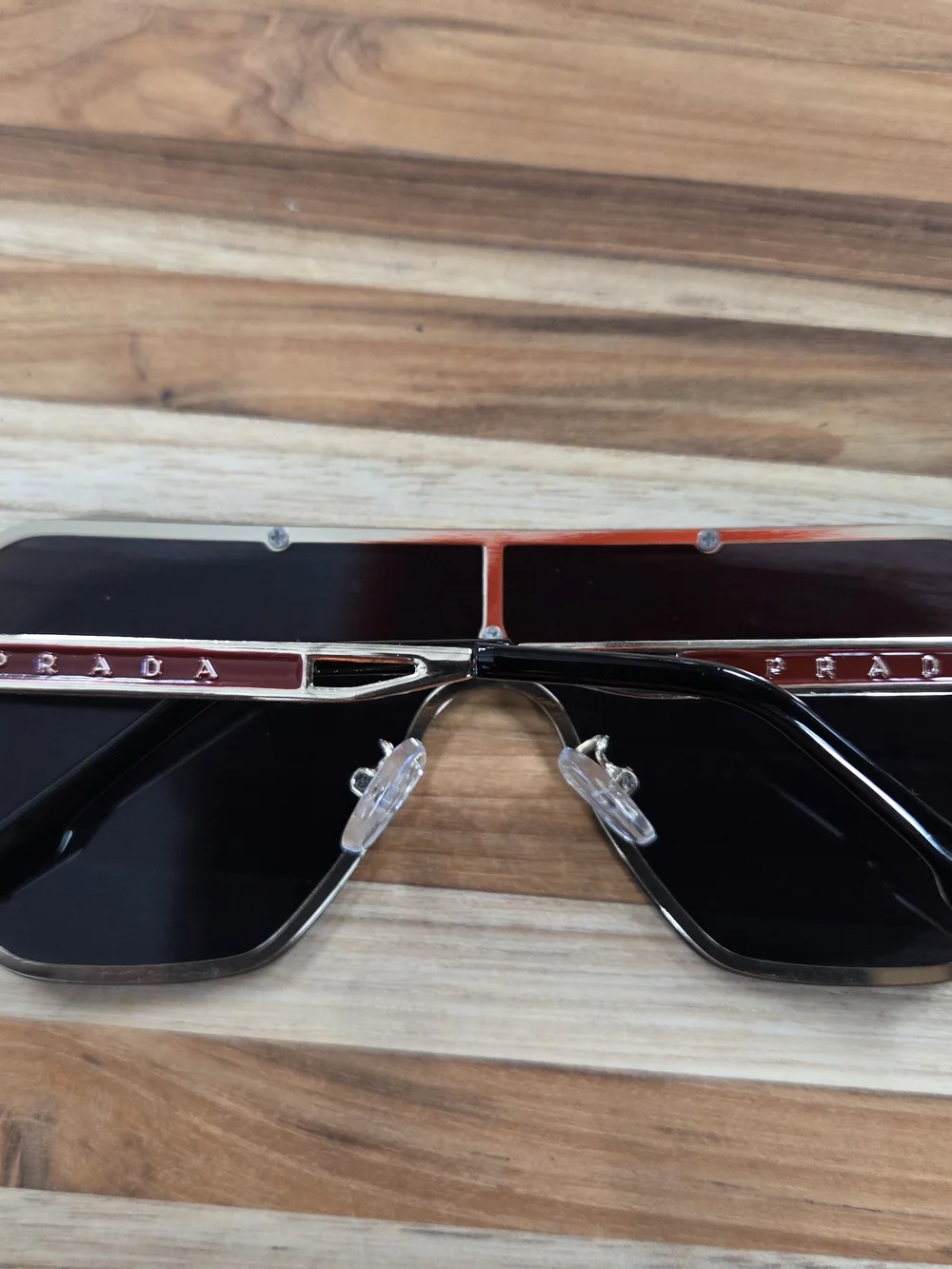 Prada sleek shield